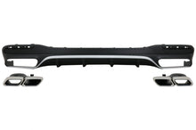 Carica l&#39;immagine nel visualizzatore di Gallery, Diffusore Paraurti Posteriore con finalini di scarico Mercedes GLS Class X166 SUV Facelift (09.2015-2019) GLS63 Design