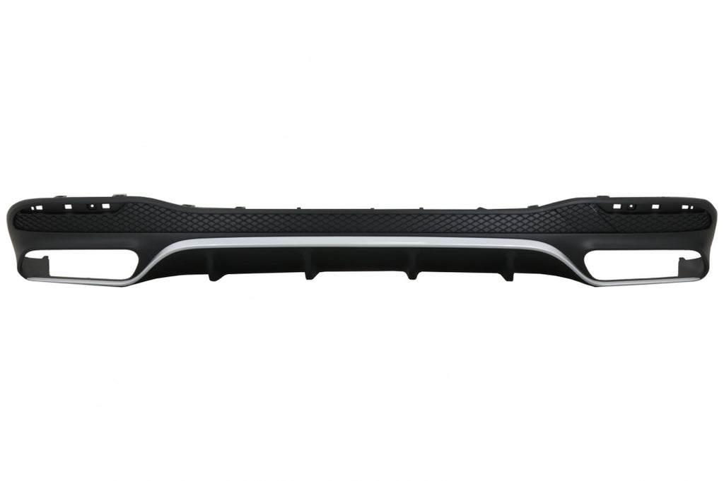 Diffusore Paraurti Posteriore con finalini di scarico Mercedes GLS Class X166 SUV Facelift (09.2015-2019) GLS63 Design