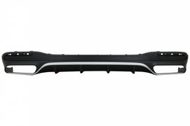 Diffusore Paraurti Posteriore con finalini di scarico Mercedes GLS Class X166 SUV Facelift (09.2015-2019) GLS63 Design