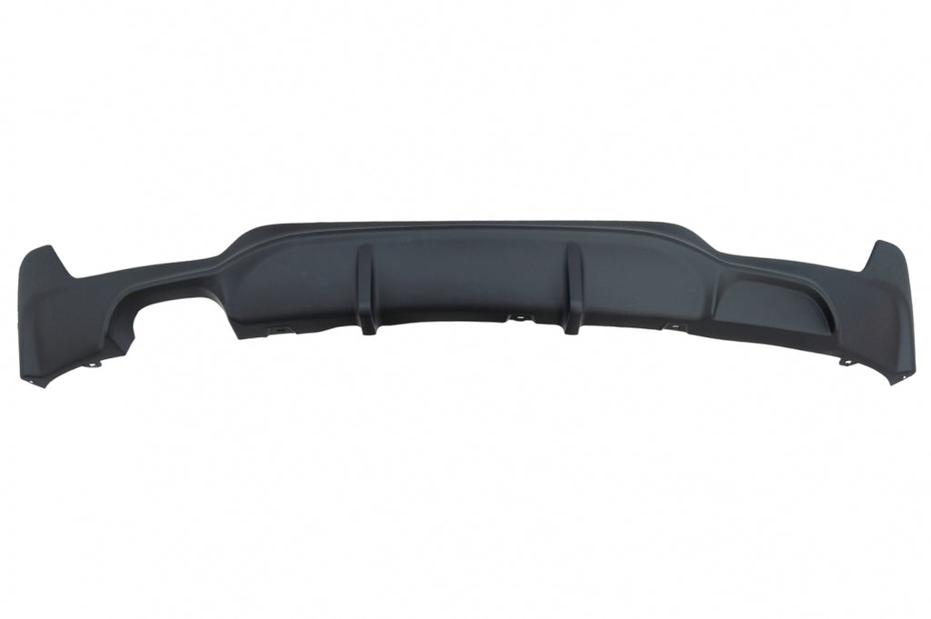 Diffusore Paraurti Posteriore BMW Serie 4 F32 F33 F36 (2013-) Coupe Cabrio M Performance Design Doppia Uscita Sinistra