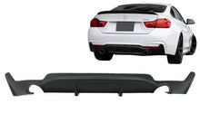 Carica l&#39;immagine nel visualizzatore di Gallery, Diffusore Paraurti Posteriore BMW Serie 4 F32 F33 F36 (2013-) Coupe Cabrio M Performance Design Singola Uscita