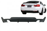 Diffusore Paraurti Posteriore BMW Serie 4 F32 F33 F36 (2013-) Coupe Cabrio M Performance Design Singola Uscita