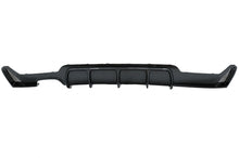 Carica l&#39;immagine nel visualizzatore di Gallery, Diffusore Paraurti Posteriore BMW Serie 4 F32 F33 F36 (2013-2019) Coupe Cabrio M Performance Design Pellicola Carbonio Coating Doppia Uscita Sinistra