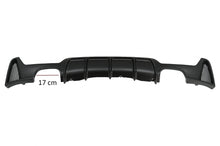 Carica l&#39;immagine nel visualizzatore di Gallery, Diffusore Paraurti Posteriore BMW Serie 4 F32 F33 F36 (2013-2019) Coupe Cabrio M Design Doppia Uscita