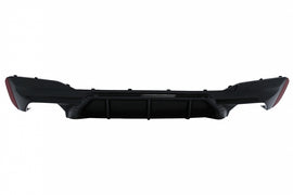 Diffusore Paraurti Posteriore BMW Serie 5 G30 G31 Limousine Touring (2017+) M5 Design Nero Lucido