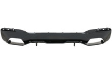 Carica l&#39;immagine nel visualizzatore di Gallery, Diffusore Paraurti Posteriore BMW Serie 5 G30 G31 Limousine Touring (2017+) M Performance Design Nero Lucido