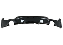 Carica l&#39;immagine nel visualizzatore di Gallery, Diffusore Paraurti Posteriore BMW F32 F33 F36 (2013-) Coupe Cabrio Serie 4 M Performance Design Singola Uscita Nero Lucido