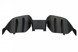 Diffusore Paraurti Posteriore Ford Mustang Mk6 VI Sesta Generazione (2015-2017) RTR Design Nero Opaco