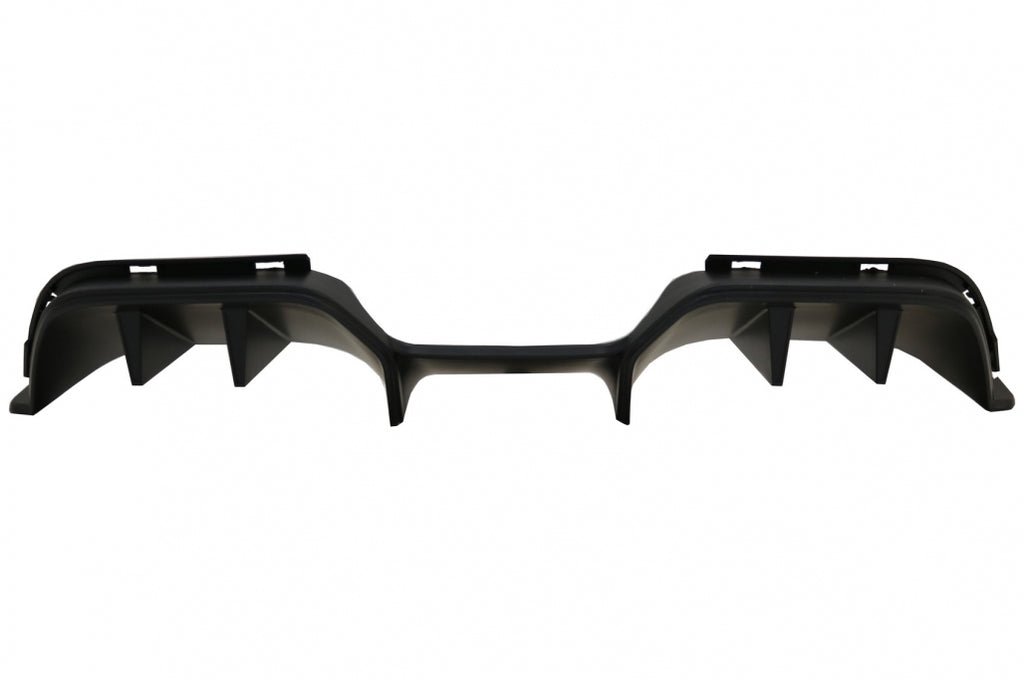 Diffusore Paraurti Posteriore Ford Mustang Mk6 VI Sesta Generazione (2015-2017) RTR Design Nero Opaco