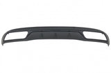 Diffusore Paraurti Posteriore Mercedes Classe C W205 S205 (2014-2018) C63 Look Shadow Nero only per Standard Bumper