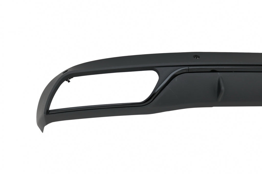 Diffusore Paraurti Posteriore Mercedes Classe C W205 S205 (2014-2018) C63 Look Shadow Nero only per Standard Bumper