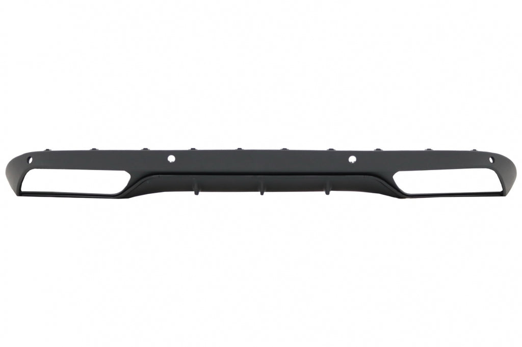 Diffusore Paraurti Posteriore Mercedes Classe C W205 S205 (2014-2018) C63 Look Shadow Nero only per Standard Bumper