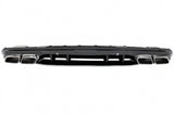 Diffusore Paraurti Posteriore MERCEDES Classe C W205 S205 (2014-2020) C63S Design Silver Tips Only per AMG Sport Line