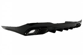 Diffusore Paraurti Posteriore con finalini di scarico Mercedes C Class W206 S206 Sport Line (2021+) C63 Design