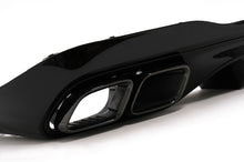 Load image into Gallery viewer, Diffusore Paraurti Posteriore con finalini di scarico Mercedes C Class W206 S206 Sport Line (2021+) C63 Design