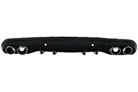 Diffusore Paraurti Posteriore con finalini di scarico Mercedes Classe C W205 S205 Sport Line (2014-2020) C43 Design