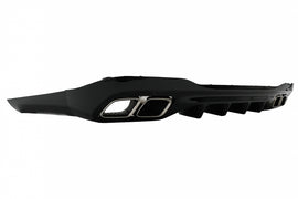 Diffusore Paraurti Posteriore con finalini di scarico Mercedes C Class W206 S206 Sport Line (2021+) C63 Design