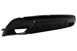 Diffusore Paraurti Posteriore con finali di scarico Land Range Rover Velar SUV L560 (2017 +) Dynamic Look Nero