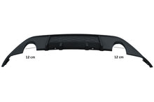 Carica l&#39;immagine nel visualizzatore di Gallery, Diffusore Paraurti Posteriore con doppia uscita per finali di scarico singoli VW Golf MK7 VII (2013-2016) GTI Design