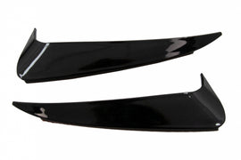 Pinne Laterali Paraurti Posteriore Mercedes C Class W205 (2014-2020) Nero Lucido
