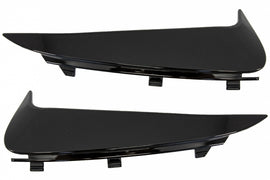 Pinne Laterali Paraurti Posteriore Mercedes Classe C W205 (2014-2020) Nero Lucido