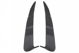 Pinne Laterali Paraurti Posteriore Mercedes C Class W205 (2014-2020) Pellicola Carbonio