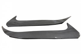 Paraurti Posteriore Flaps Side Fins Flips MERCEDES CLA W117 (2014-2018) Carbon Edition