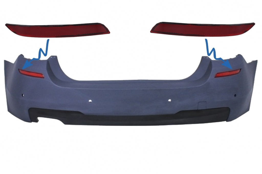 Riflettori Paraurti Posteriori BMW Serie 5 F10 (2011 +) M-tech Design