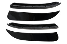 Carica l&#39;immagine nel visualizzatore di Gallery, Paraurti Posteriore Splitters Fins Side Vent Flaps Flics Mercedes CLA W117 C117 X117 (2013-2018) CLA45 Design