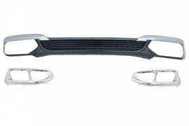 Diffusore paraurti posteriore doppia uscita BMW Serie 7 G11 G12 (2015-2019) Facelift M760Li Design