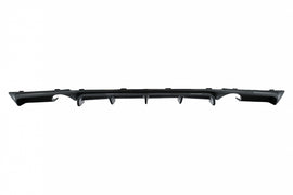 Diffusore Paraurti Posteriore Doppia uscita per singolo scarico BMW Serie 3 F30 F31 (2011-2019) M Performance Design Pellicola Carbonio Coating