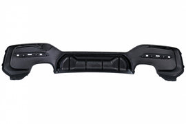 Diffusore Paraurti Posteriore Doppia Uscita BMW Serie 1 F20 F21 LCI (2015-06.2019) Nero Opaco