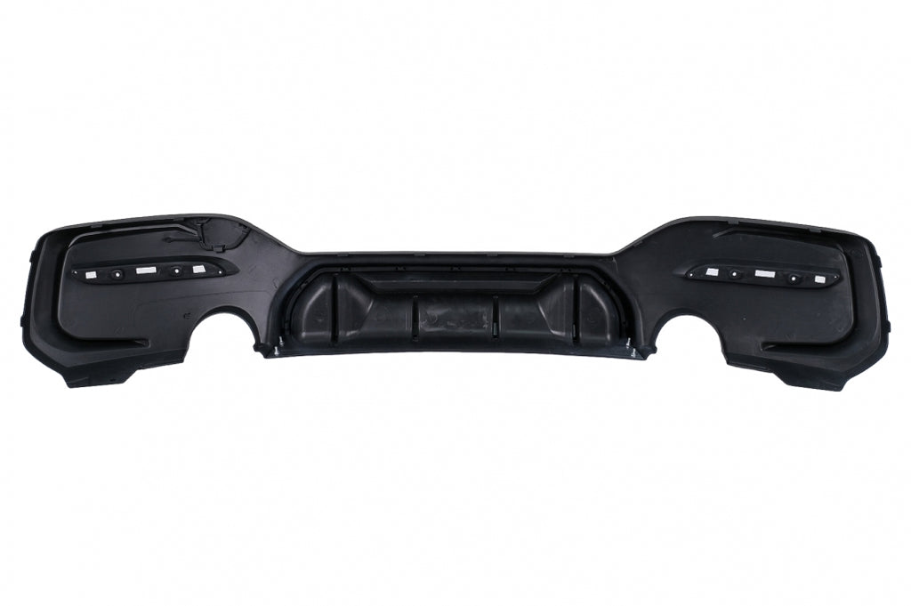 Diffusore Paraurti Posteriore Singola Uscita BMW Serie 1 F20 F21 LCI (2015-06.2019) Nero Opaco