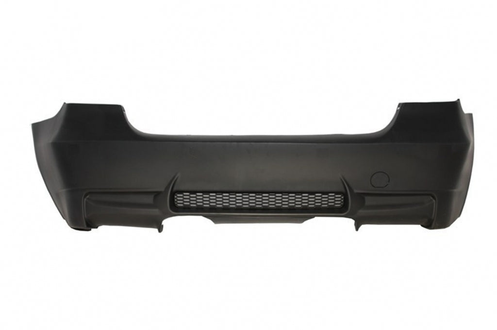 Paraurti Posteriore BMW E90 Serie 3 (2004-2011) Middle Exhaust M3 Design Senza PDC Fori sensori di parcheggio