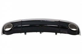 Diffusore Paraurti Posteriore Audi A7 4G (2010-2014) con Finalini di scarico RS7 Design