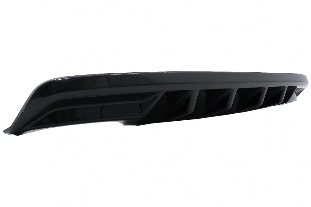 Diffusore Paraurti Posteriore Skoda Octavia III 5E Sedan Wagon (2013-2019) Nero Lucido