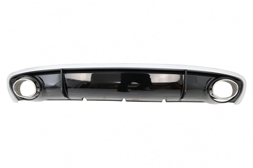 Diffusore Paraurti Posteriore e Finalini di scarico AUDI A4 B8 B8.5 Limousine Avant Facelift (2012-2015) RS4 Design