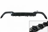 Diffusore Paraurti Posteriore BMW Serie 3 G20 G28 Sedan G21 Touring (2018+) M340i Design Nero
