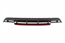 Diffusore Paraurti Posteriore Mercedes W176 Classe A (2012-2018) A45 Facelift Design Red Edition