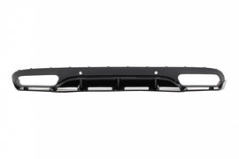 Diffusore Paraurti Posteriore Mercedes Classe C C205 A205 Coupe Cabriolet (2014-2019) C63 Edition 1 Design Nero Lucido