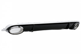 Diffusore Paraurti Posteriore con Finalini di scarico Audi A4 B8 Limousine Avant Pre Facelift (2007-2011) RS4 Design