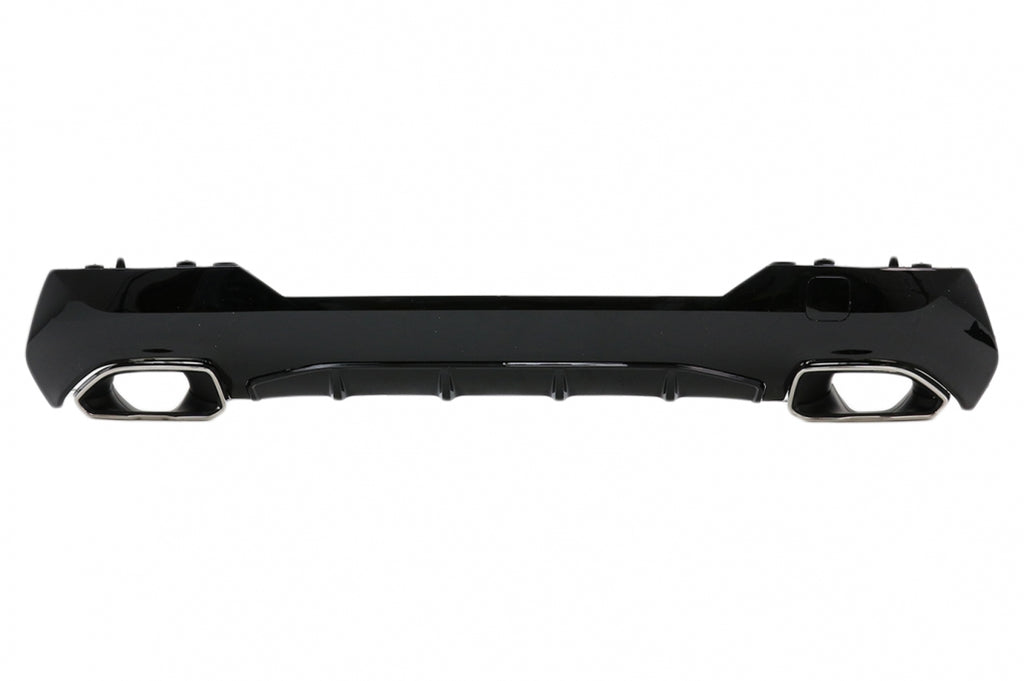 Diffusore Paraurti Posteriore con Finalini di scarico BMW Serie 4 G22 G23 M Sport (2020+) M440i Design Chrome