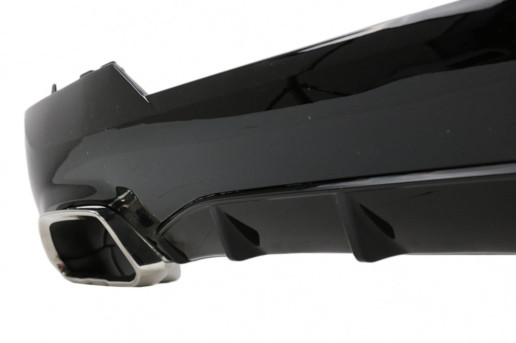 Diffusore Paraurti Posteriore con Finalini di scarico BMW Serie 4 G22 G23 M Sport (2020+) M440i Design Chrome