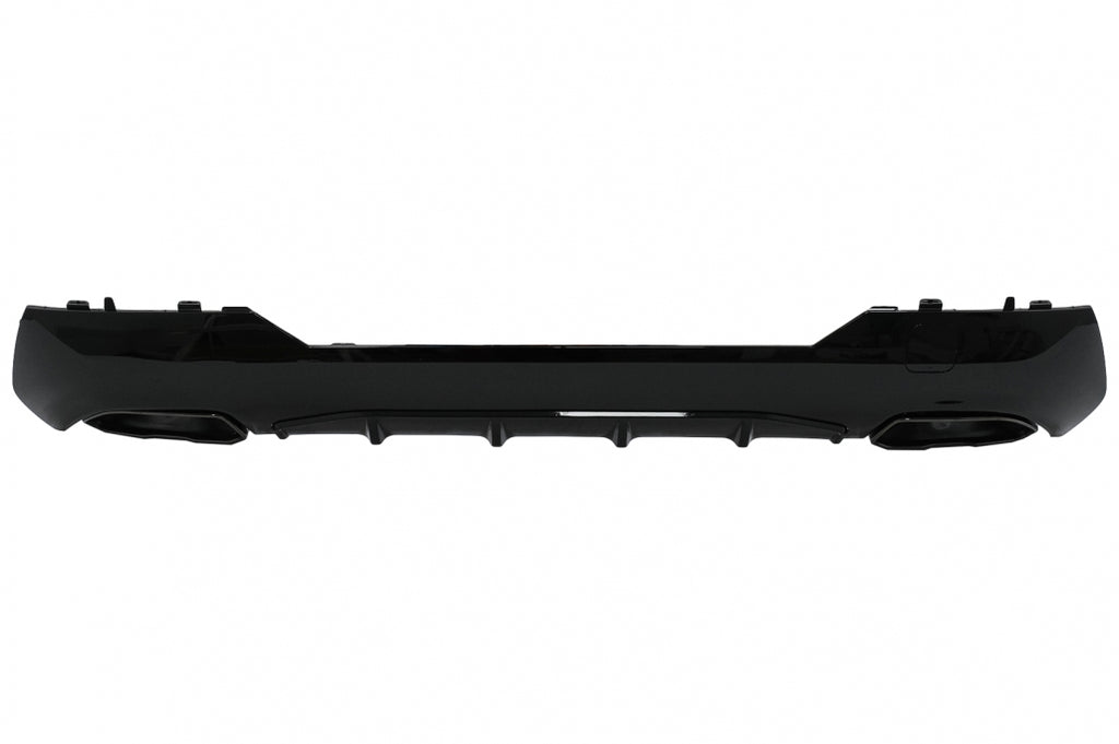 Diffusore Paraurti Posteriore con Finalini di scarico BMW Serie 4 G22 G23 M Sport (2020+) M440i Design Nero