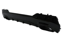 Carica l&#39;immagine nel visualizzatore di Gallery, Diffusore Paraurti Posteriore con Finalini di scarico BMW Serie 4 G22 G23 M Sport (2020+) M440i Design Nero