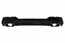 Diffusore Paraurti Posteriore con Finalini di scarico BMW Serie 4 G22 G23 M Sport (2020+) M440i Design Nero