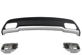 Diffusore Posteriore e Finalini di scarico Tailpipe Package Mercedes Classe A W176 (2012-2018) Sport Pack