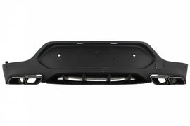 Diffusore Posteriore con finalini di scarico Mercedes GLC Coupe C253 Sport Line (2015-2019) GLC63 Design Nero Tips