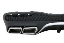 Carica l&#39;immagine nel visualizzatore di Gallery, Diffusore Posteriore con finalini di scarico Mercedes GLE W166 SUV Sport Line (2015-2018)