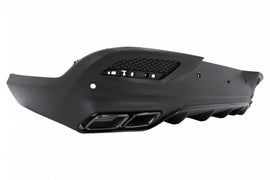 Diffusore Posteriore con finalini di scarico Mercedes GLE Coupe C292 Sport Line (2015-2019) Pacchetto Notte GLE63 Design